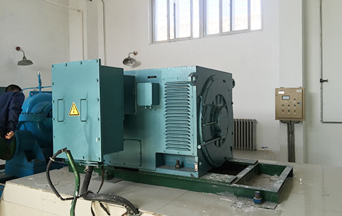 安龙某水电站工程主水泵使用我公司高压电机安装尺寸